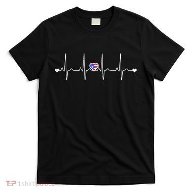 Puerto Rico Heartbeat Pulse T-Shirt