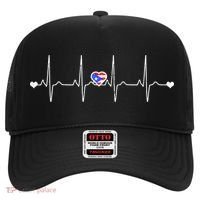 Puerto Rico Heartbeat Pulse Hat thumb 0