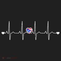 Puerto Rico Heartbeat Pulse Hat thumb 2