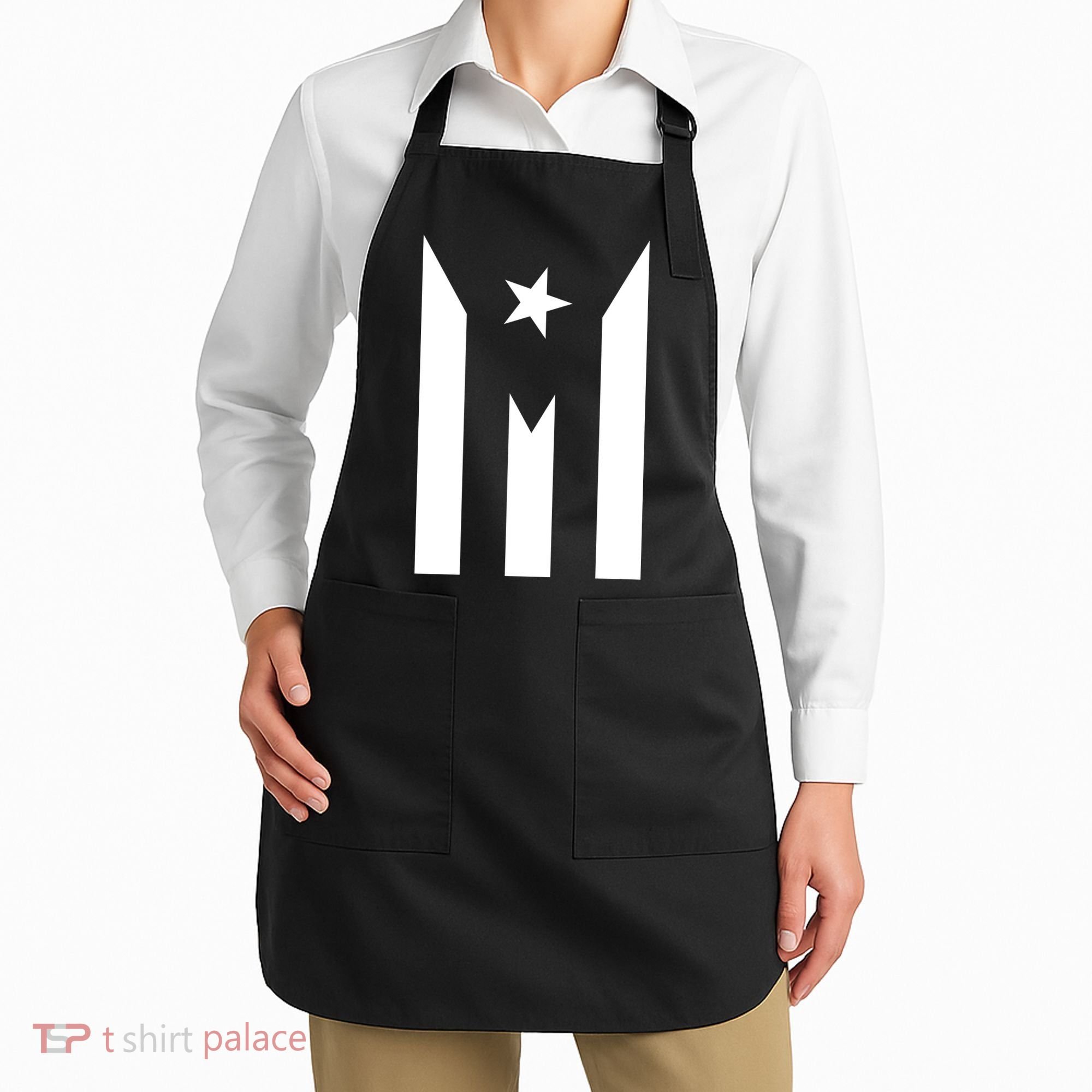 Puerto Rico Resiste Boricua Flag Se Levanta Apron
