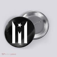 Puerto Rico Resiste Boricua Flag Se Levanta Button thumb 0