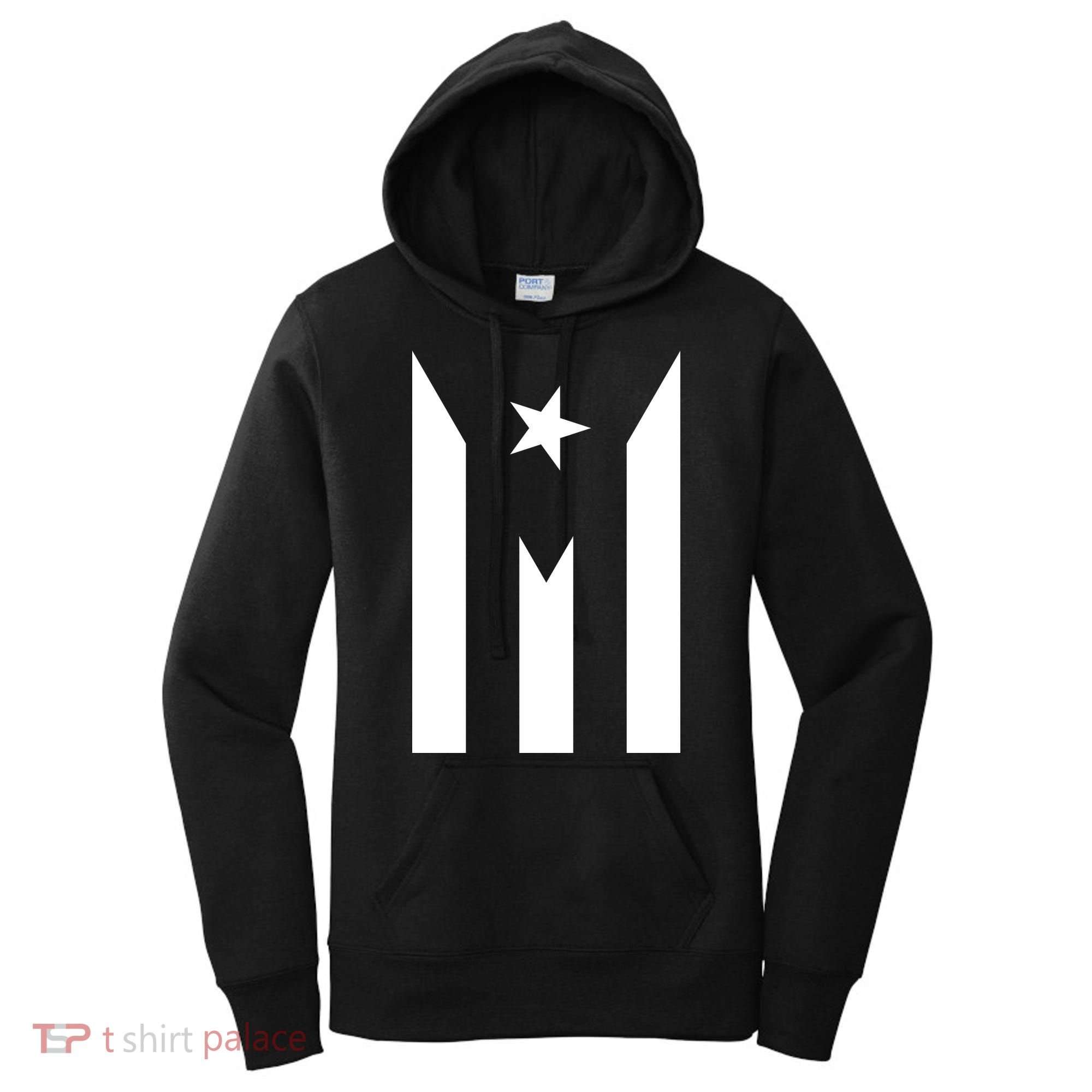 Puerto Rico Resiste Boricua Flag Se Levanta Women's Hoodie