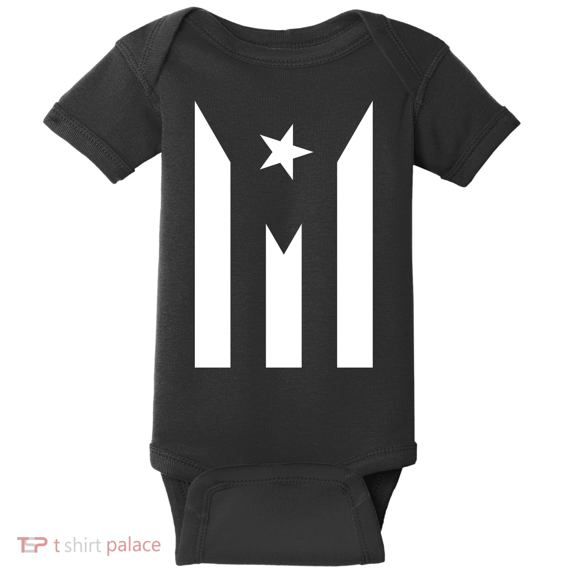 Puerto Rico Resiste Boricua Flag Se Levanta Baby Bodysuit