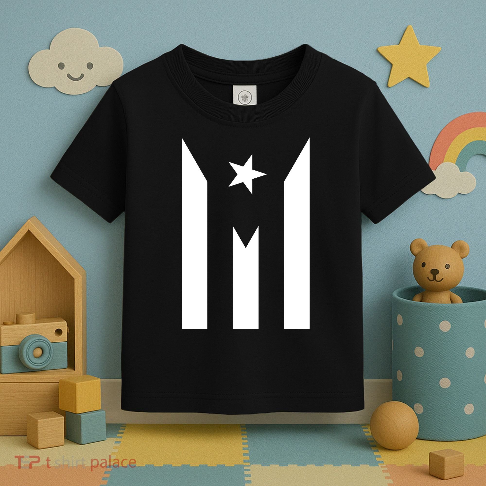 Puerto Rico Resiste Boricua Flag Se Levanta Toddler T-Shirt