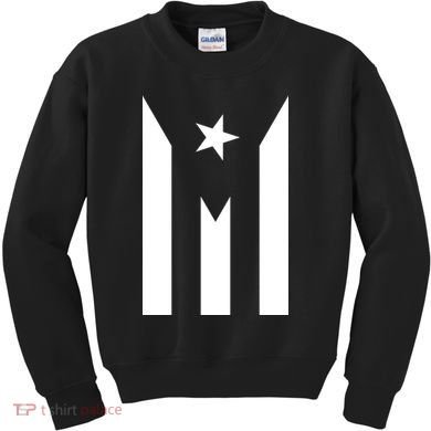 Puerto Rico Resiste Boricua Flag Se Levanta Kids Sweatshirt