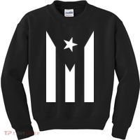 Puerto Rico Resiste Boricua Flag Se Levanta Kids Sweatshirt thumb 0