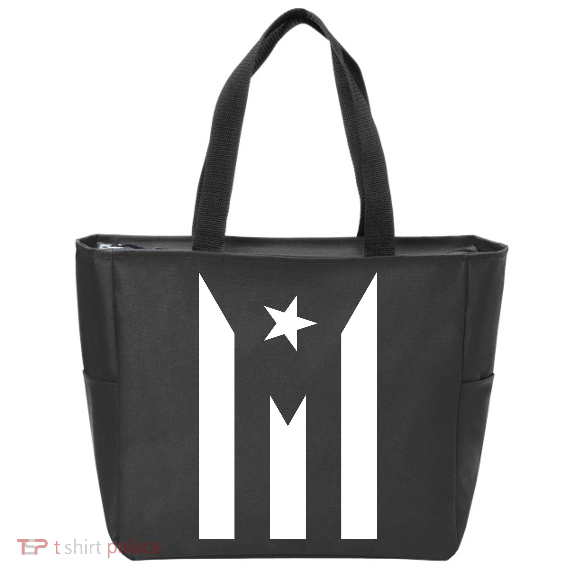 Puerto Rico Resiste Boricua Flag Se Levanta Tote Bag