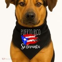 Puerto Rico Se Levanta USA-Made Doggie Bandana thumb 1