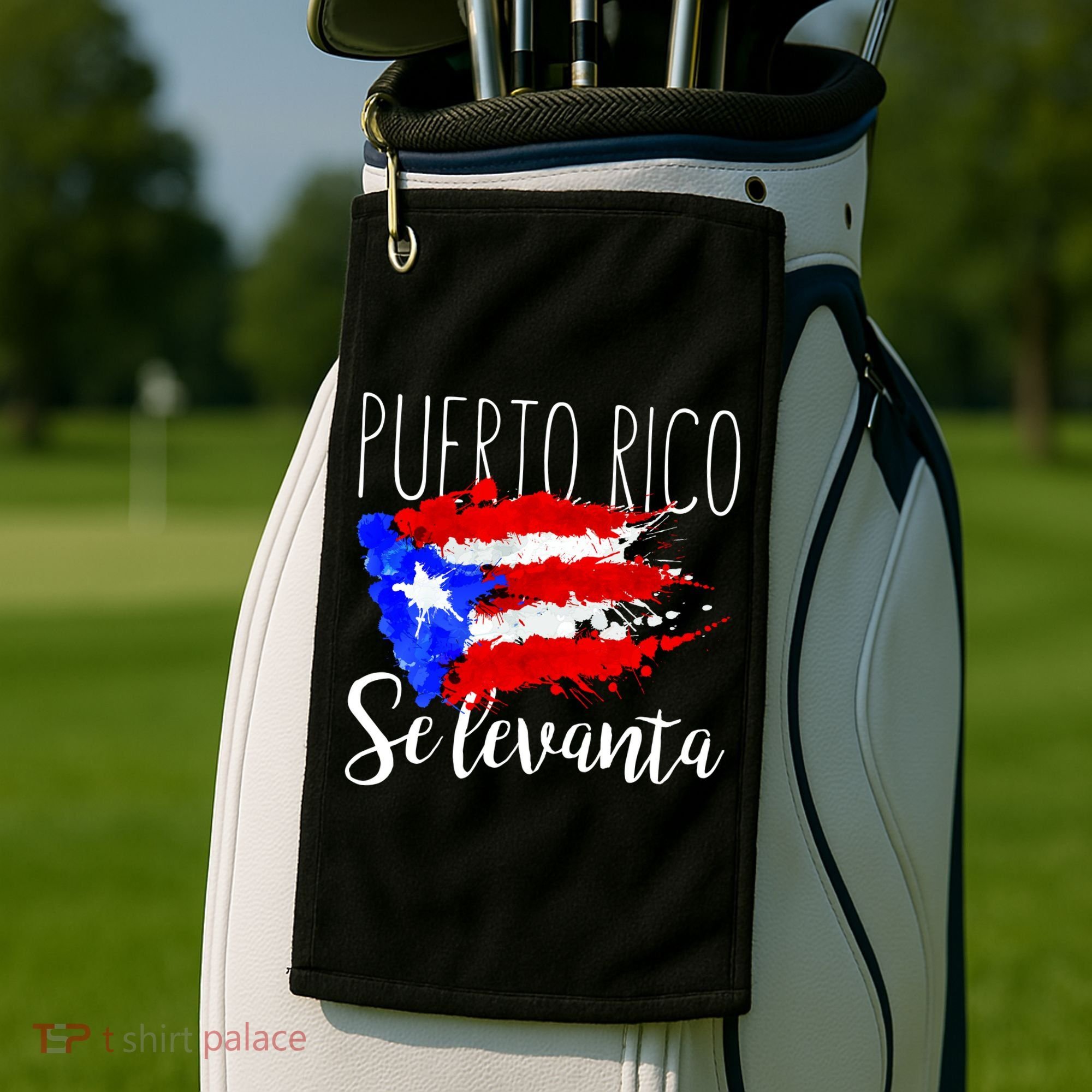 Puerto Rico Se Levanta Golf Towel