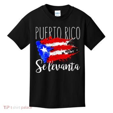 Puerto Rico Se Levanta Kids T-Shirt
