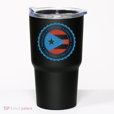 Puerto Rico Seal Tumbler