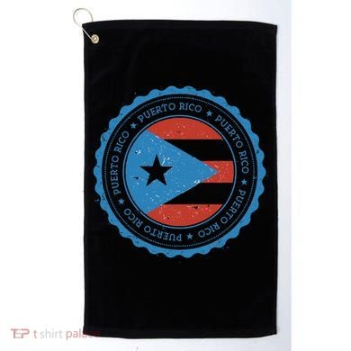Puerto Rico Seal Golf Towel