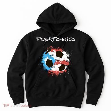 Puerto Rico Soccer Hoodie