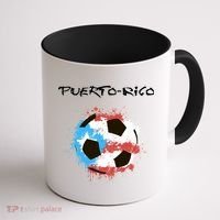 Puerto Rico Soccer Coffee Mug thumb 1