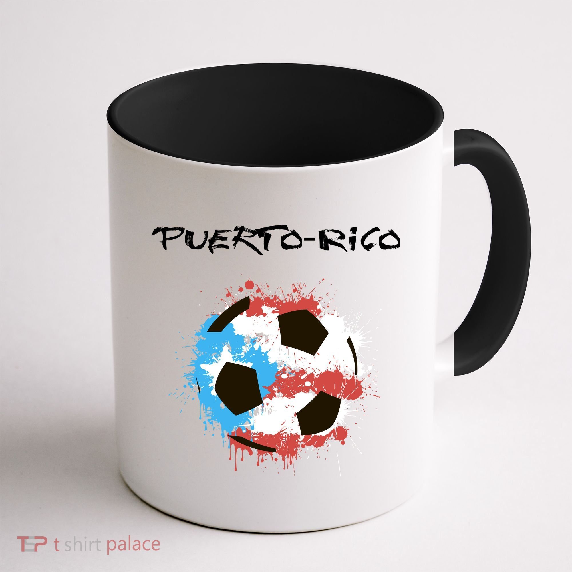 Puerto Rico Soccer Coffee Mug