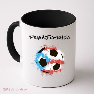 Puerto Rico Soccer Coffee Mug