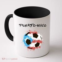 Puerto Rico Soccer Coffee Mug thumb 0