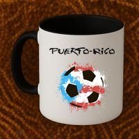 Puerto Rico Soccer Coffee Mug thumb 2