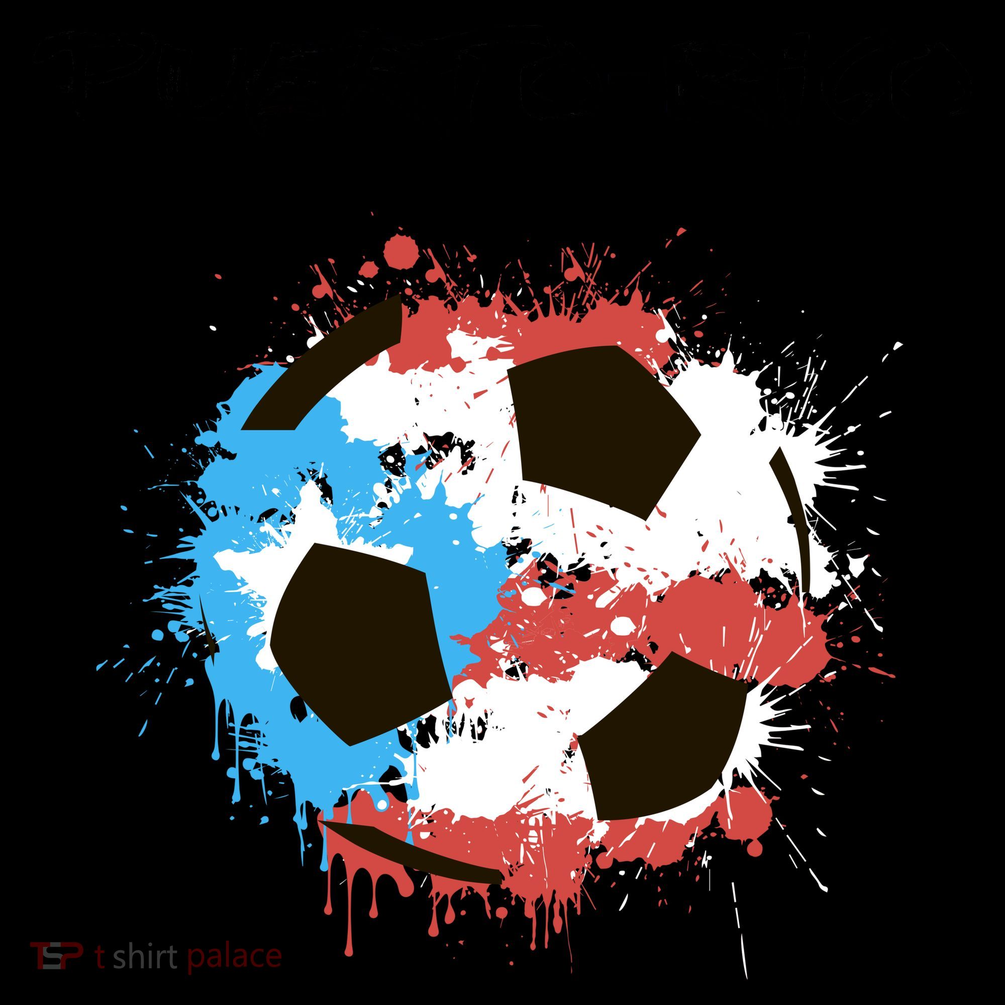 Puerto Rico Soccer Coffee Mug