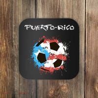 Puerto Rico Soccer Coaster thumb 0