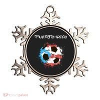 Puerto Rico Soccer Ornament thumb 0
