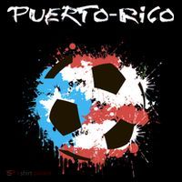 Puerto Rico Soccer Ornament thumb 1