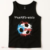 Puerto Rico Soccer Tank Top thumb 2