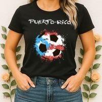 Puerto Rico Soccer Women's T-Shirt thumb 2