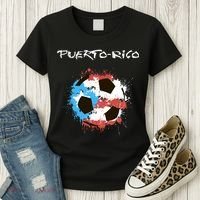 Puerto Rico Soccer Women's T-Shirt thumb 3