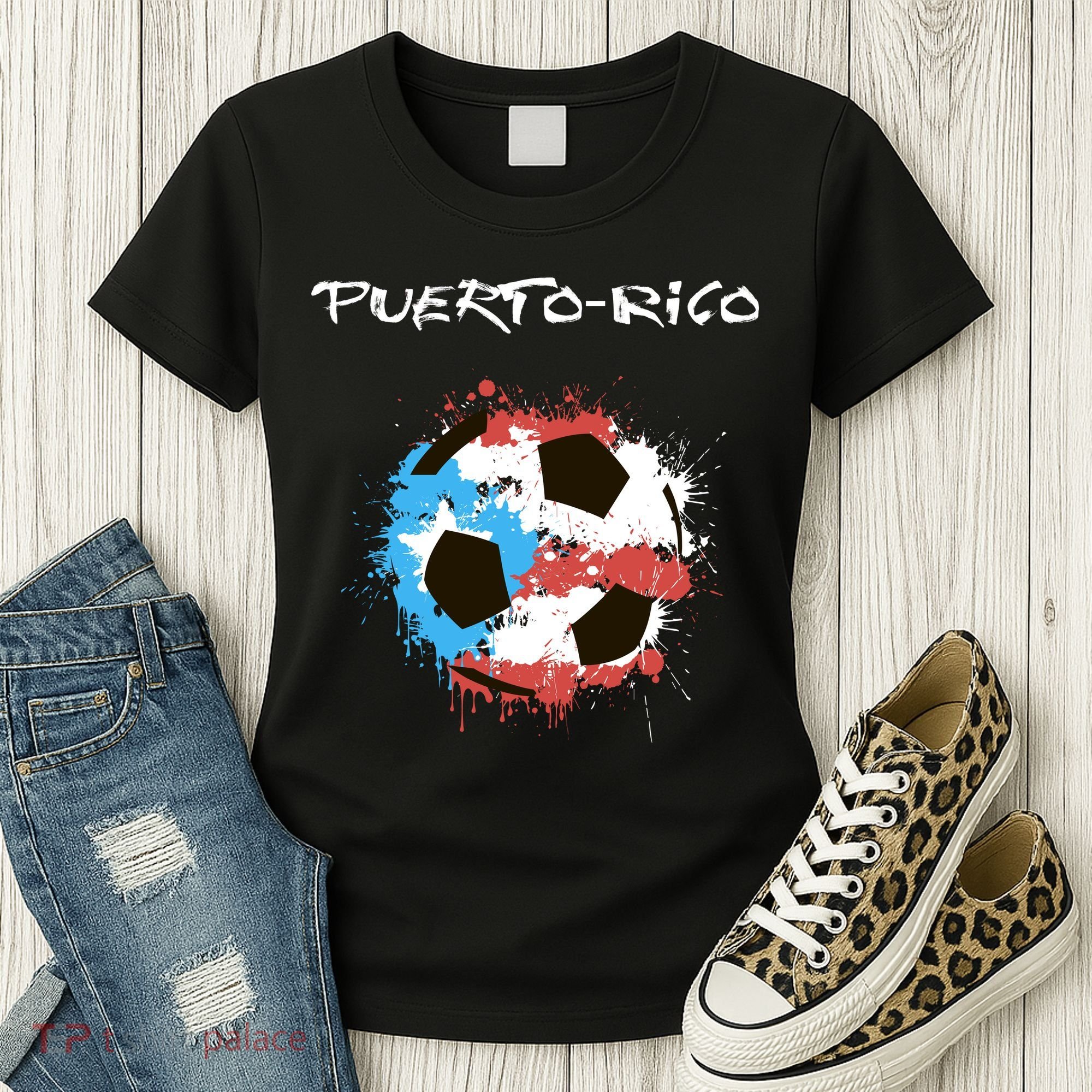 Puerto Rico Soccer Women's T-Shirt