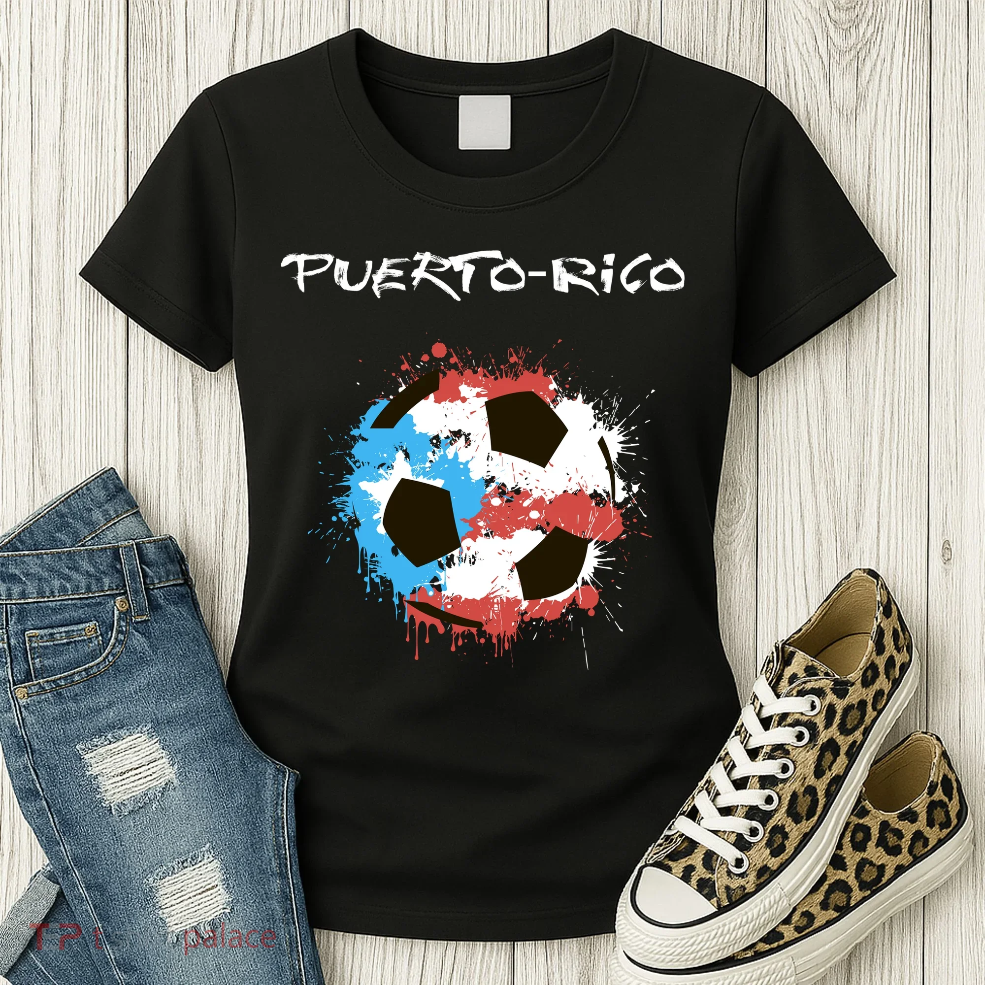 Puerto Rico Soccer Women's T-Shirt