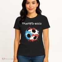 Puerto Rico Soccer Women's T-Shirt thumb 4