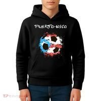 Puerto Rico Soccer Kids Hoodie thumb 4