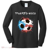 Puerto Rico Soccer Kids Long Sleeve Shirt thumb 0