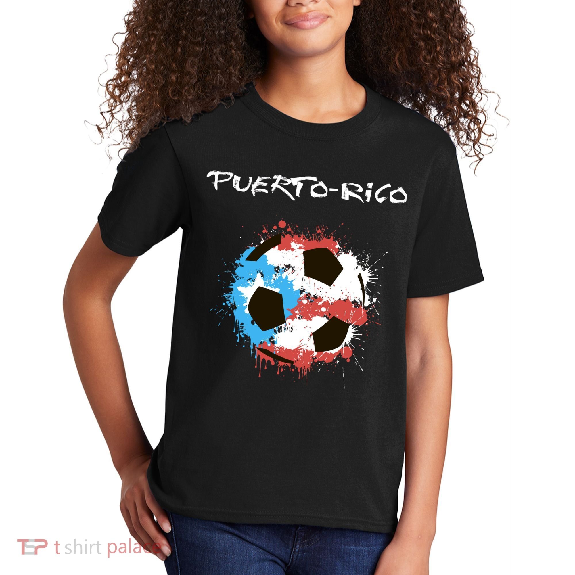 Puerto Rico Soccer Kids T-Shirt