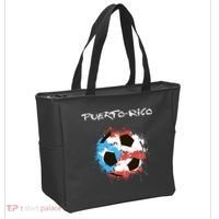Puerto Rico Soccer Tote Bag thumb 2