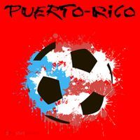 Puerto Rico Soccer Santa Hat thumb 1