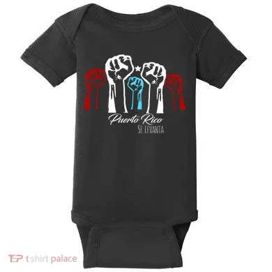 Puerto Rico Will Rise Baby Bodysuit
