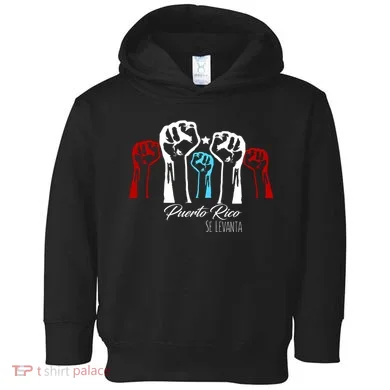 Puerto Rico Will Rise Toddler Hoodie