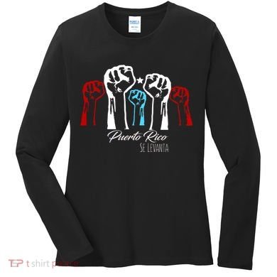 Puerto Rico Will Rise Women's Long Sleeve Shirt