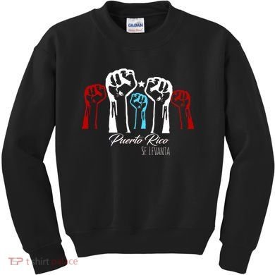 Puerto Rico Will Rise Kids Sweatshirt