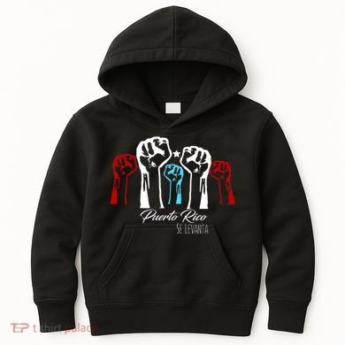 Puerto Rico Will Rise Kids Hoodie
