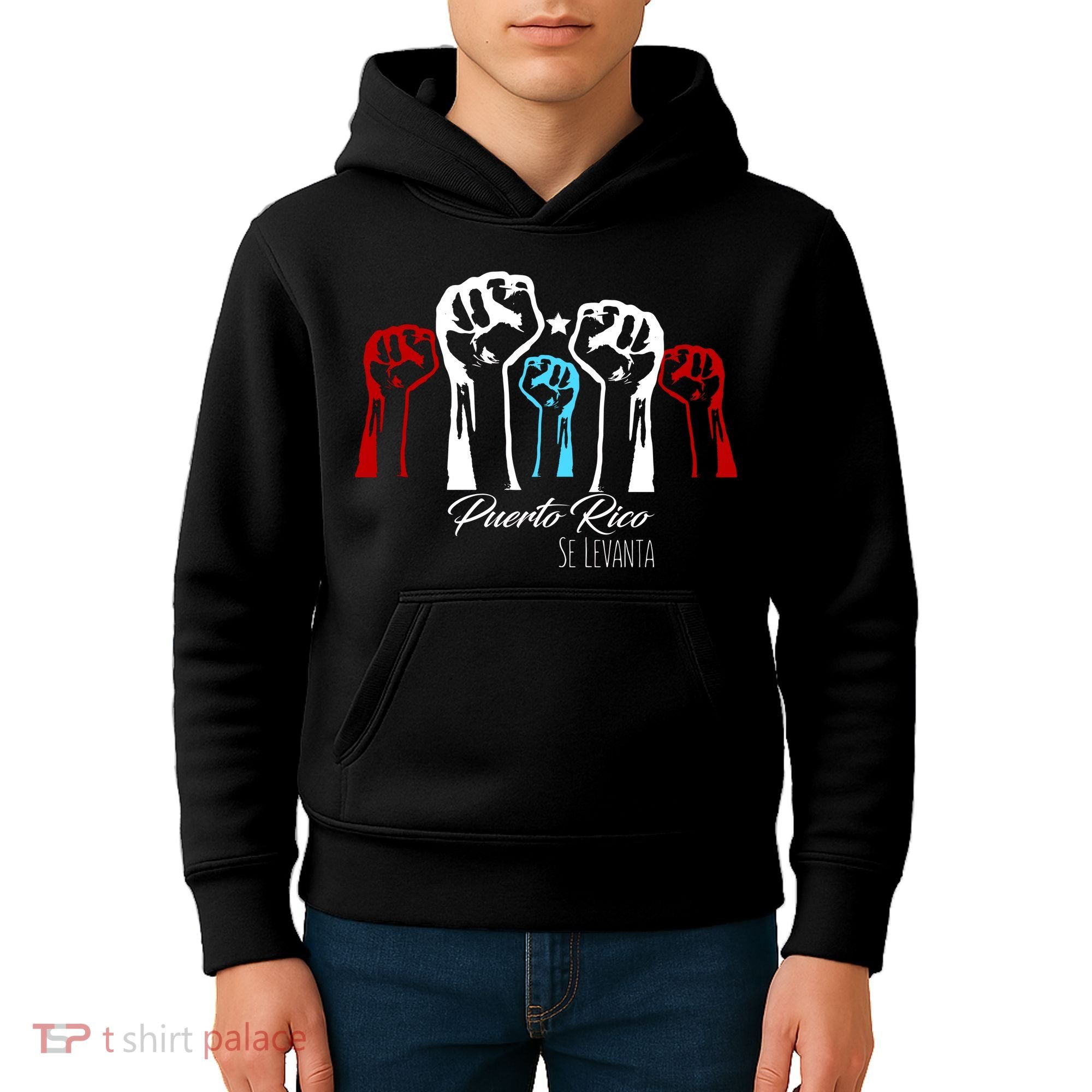 Puerto Rico Will Rise Kids Hoodie