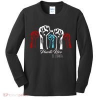 Puerto Rico Will Rise Kids Long Sleeve Shirt thumb 0