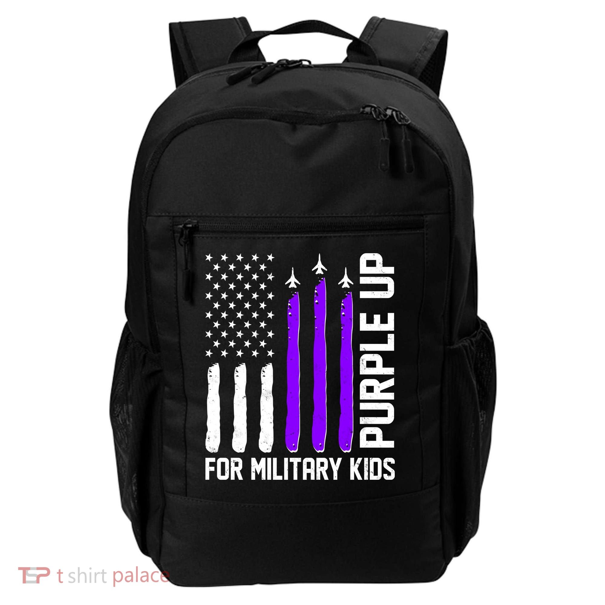 Purple Up For Military Kids Backpack