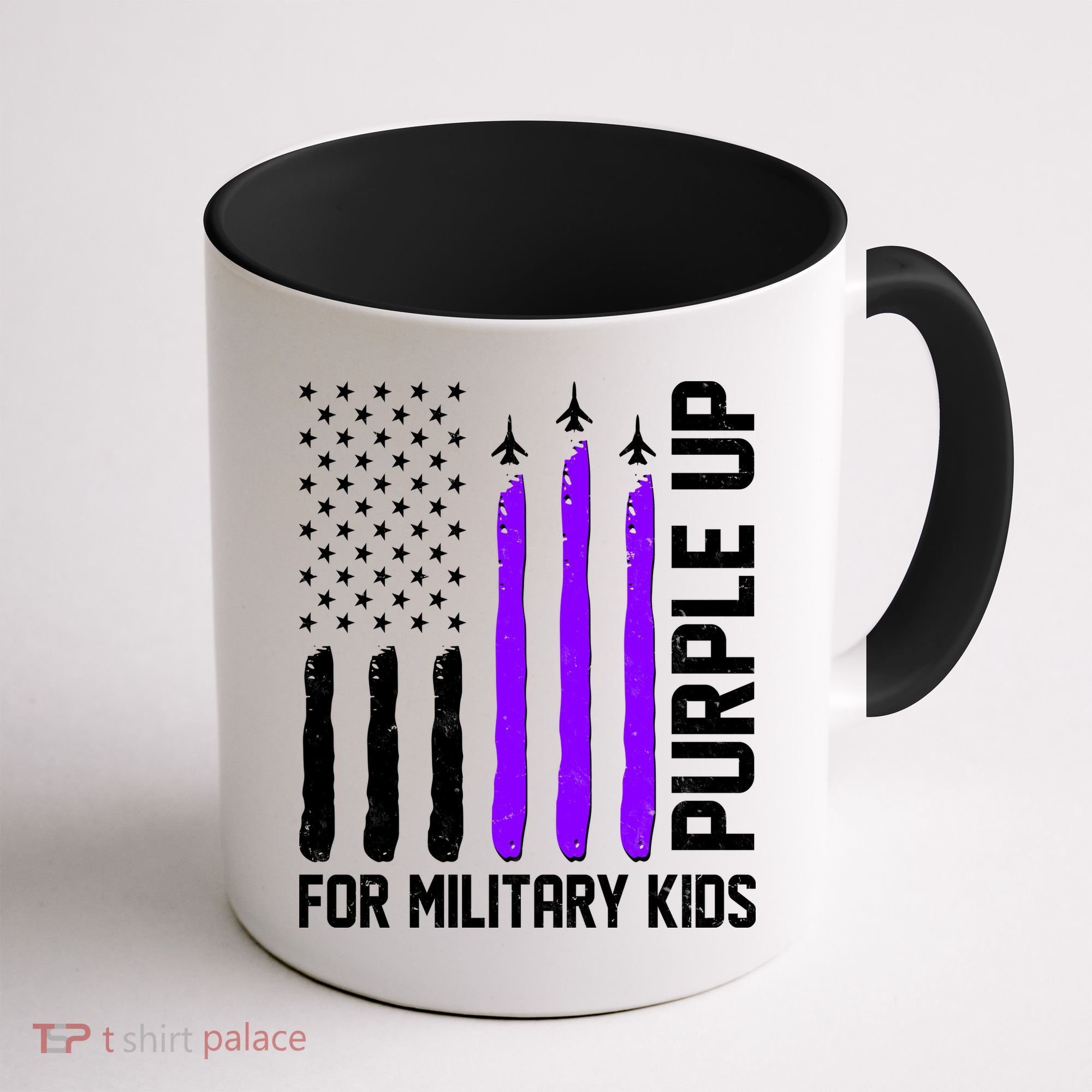 Purple Up For Military Kids Coffee Mug
