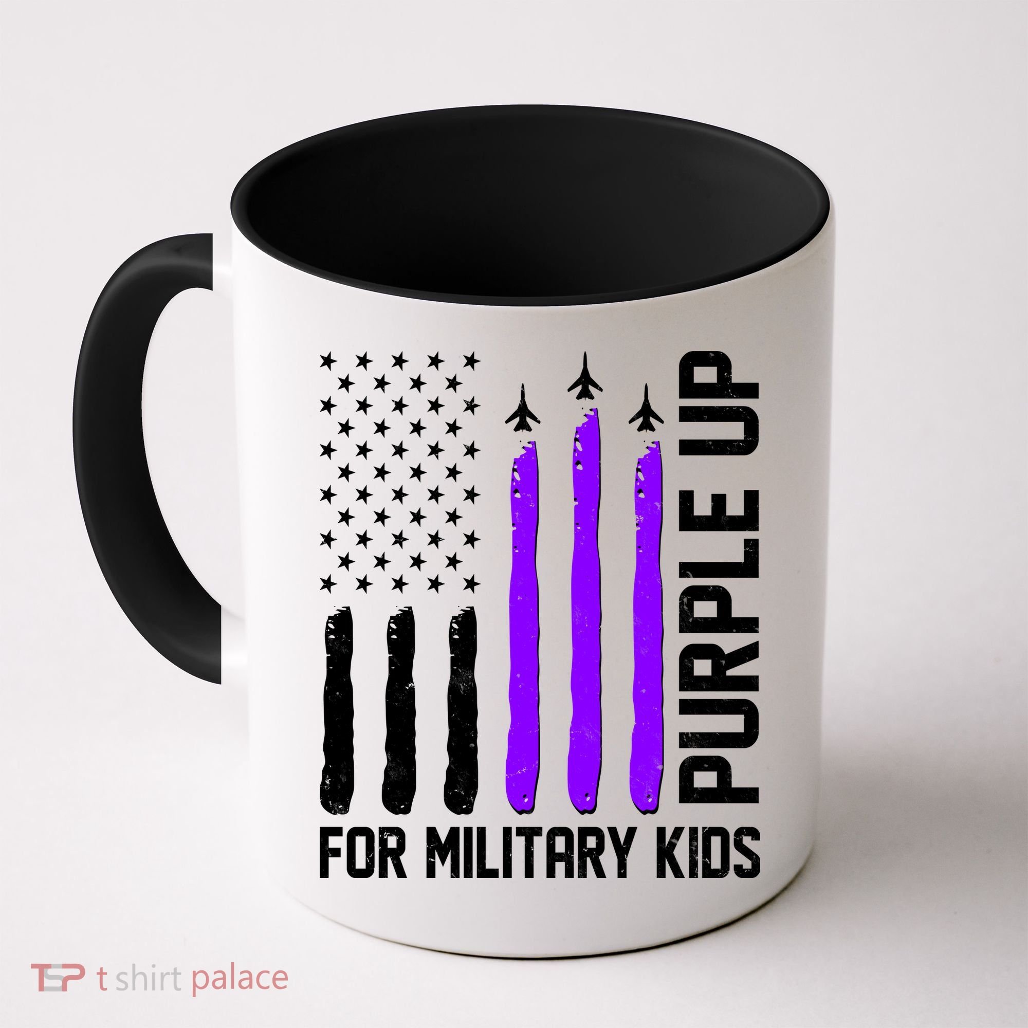 Purple Up For Military Kids Coffee Mug