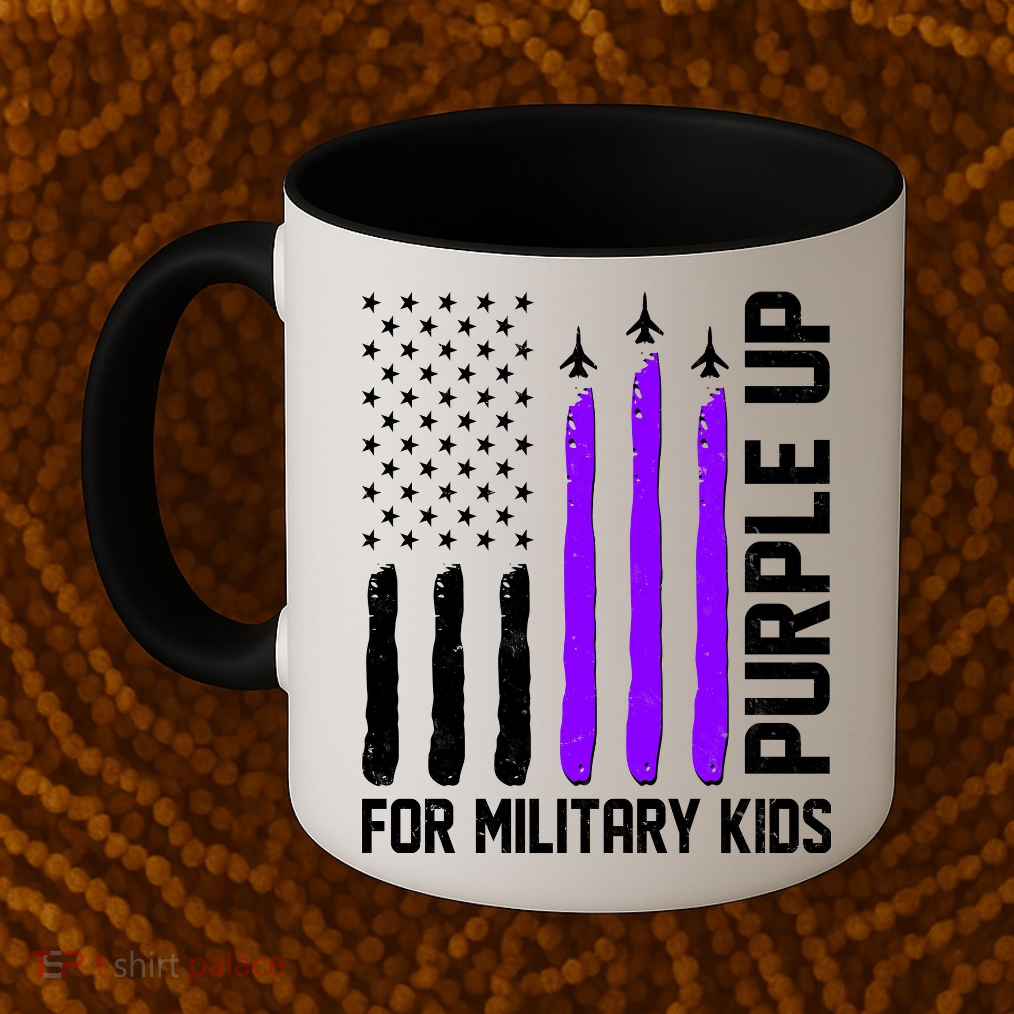 Purple Up For Military Kids Coffee Mug