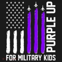 Purple Up For Military Kids Pajama Set thumb 2