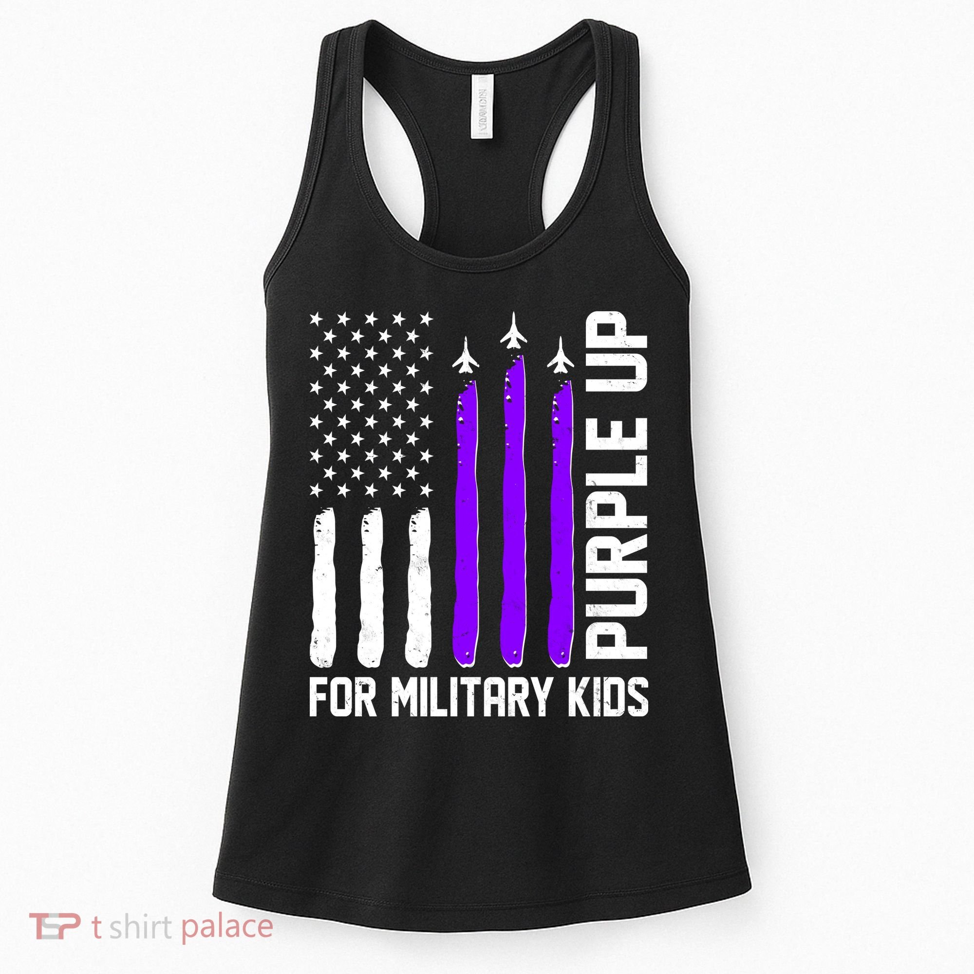 Purple Up For Military Kids Women's Tank Top